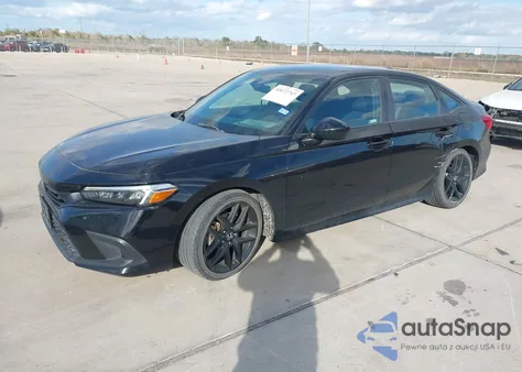 2022 Honda Civic Sport z USA, uszkodzony, nr VIN 2HGFE2F55NH595202